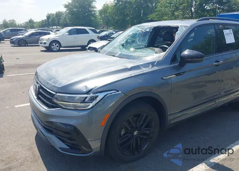 2022 Volkswagen Tiguan 2.0T Se R-Line Black from USA, damaged, VIN 3VV8B7AX7NM067976